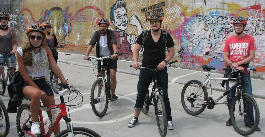 Bogota: Bicycle City Tour - Tejo Play: The National Sport, Up Close and Physical