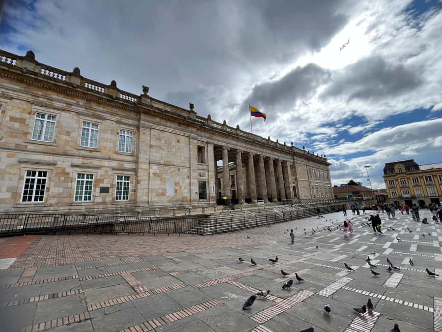 BOGOTA: City Tour, Monserrate, Gold Museum, Botero Museum, Plaza Bolívar - La Candelaria and Plaza Bolívar: Cobblestones, Power Buildings, and Photo Time