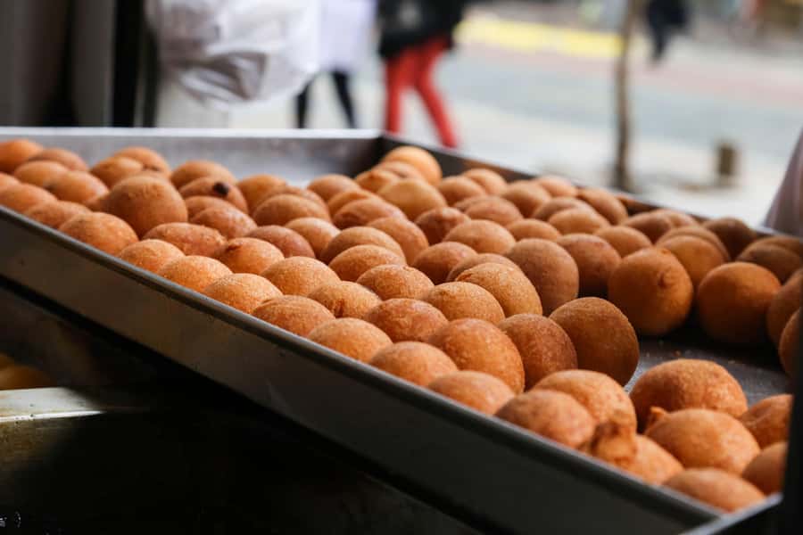 Bogota Food Tour with over 12 Tastings & Tejo - Buñuelos de Oro and Avena: The Sweet-Savory Switch-Up