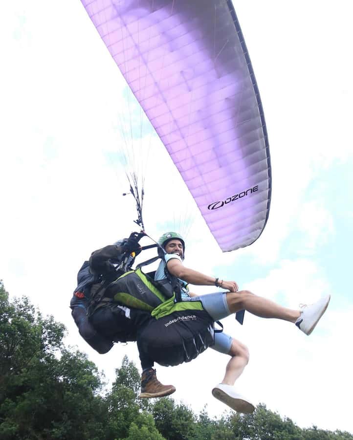 Bogota: Paragliding Flight Ticket in Guatavita - The Launch Moment, Then the Time in the Air