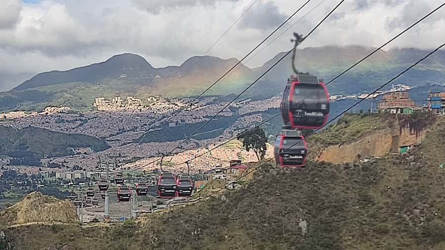 Bogotá´s Barrios: El Paraíso Favela Tour with Cable Car - Getting there: Gold Museum meeting point and how the day stays organized