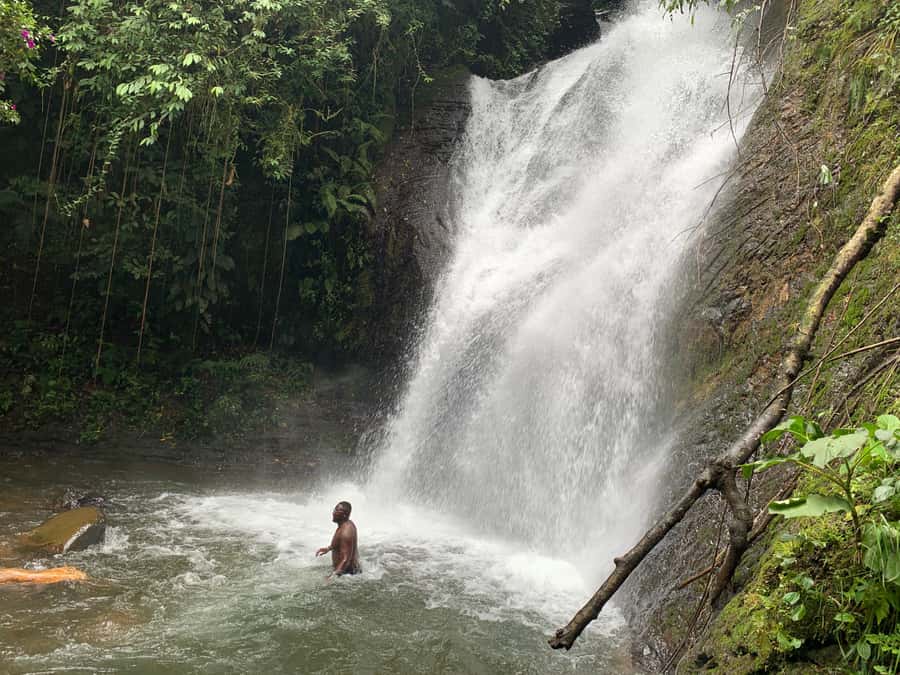 Cali: Tour of Waterfall in Pance River - Chorrera del Indio - Chorrera del Indio: Cali’s highest waterfall, big water pool, and a second drop