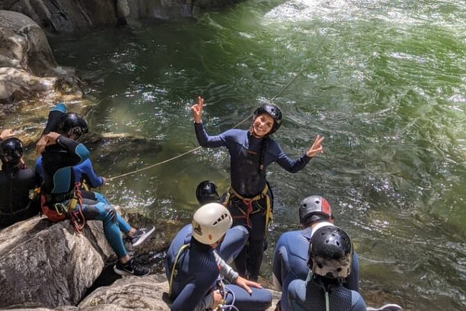 Canyoning Guatape River - The canyon route, jumps, slides, and waterfall descents
