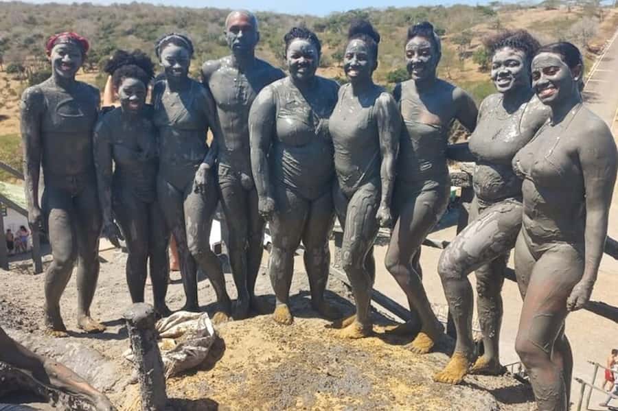 Cartagena: 4 Hour Private Tour to Totumo Mud Volcano - Lodotherapy in thick mineral mud: what to expect in the pit