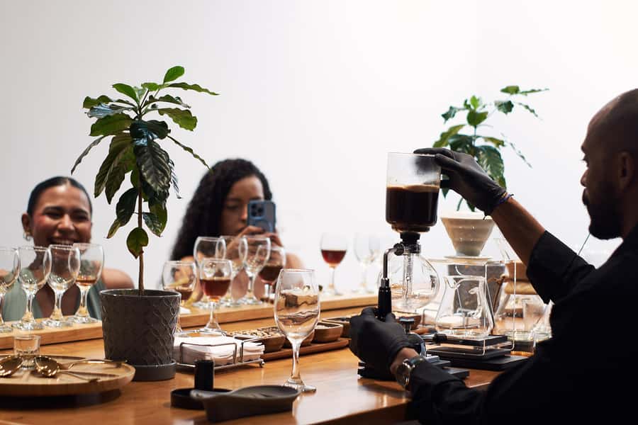 Cartagena: Colombian Specialty Coffee Tasting - Cupping and Brew Comparisons: Chemex, V60, and Hario TCA-5 Siphon
