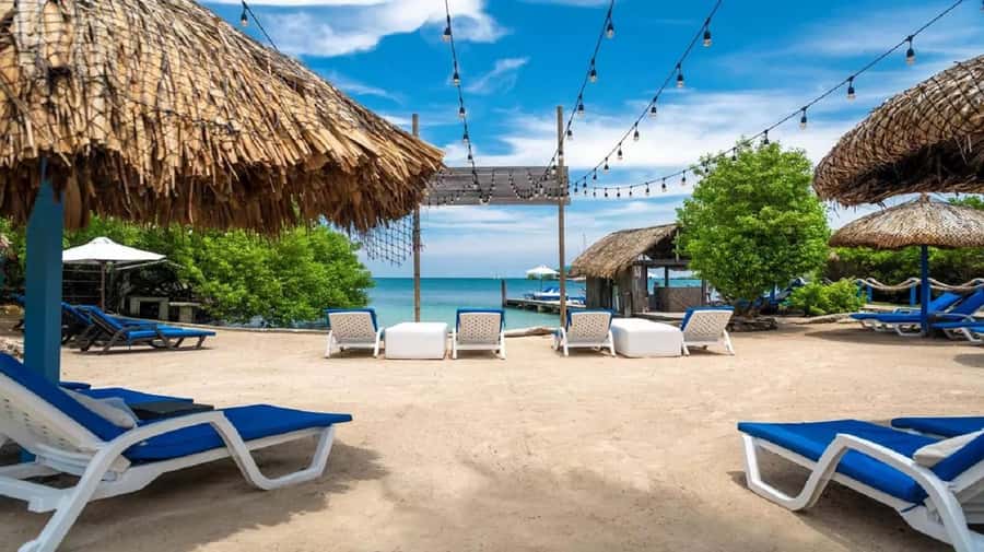 Cartagena: Coralina Island Day Trip with Lunch - Coralina Island Welcome: Drink, Facilities, and Snorkeling Gear