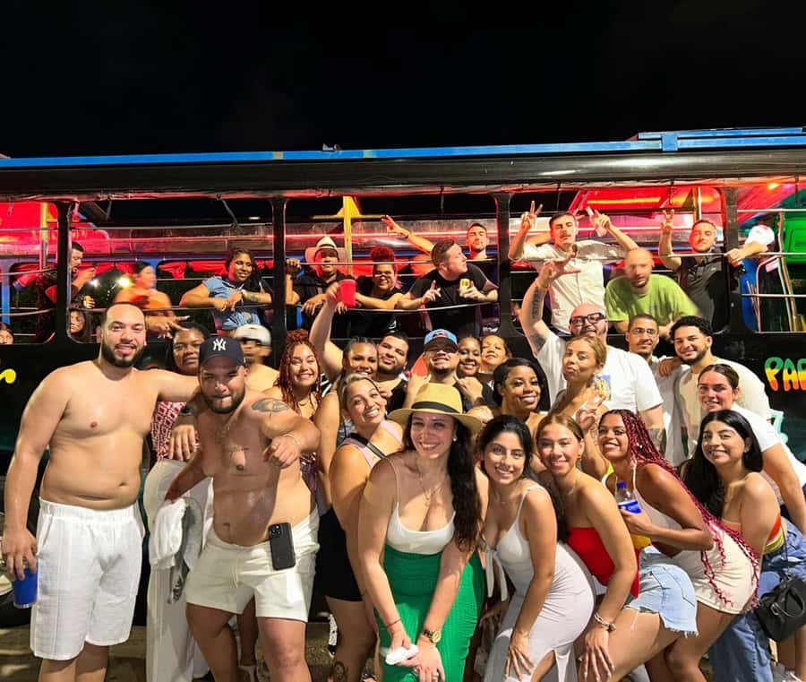 Cartagena: Funny PartyBus with dance floor and good music! - How the Chiva Party Bus Route Works in Cartagena