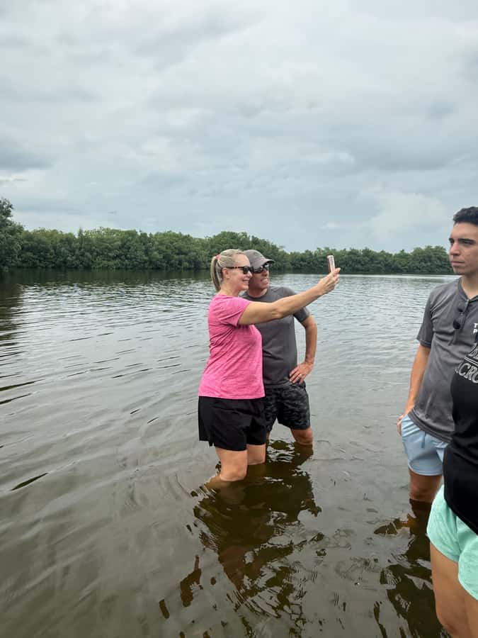 Cartagena: Mangrove Eco Tour & Fishing with Transportation - The natural island stop, where local activity and mangrove life overlap