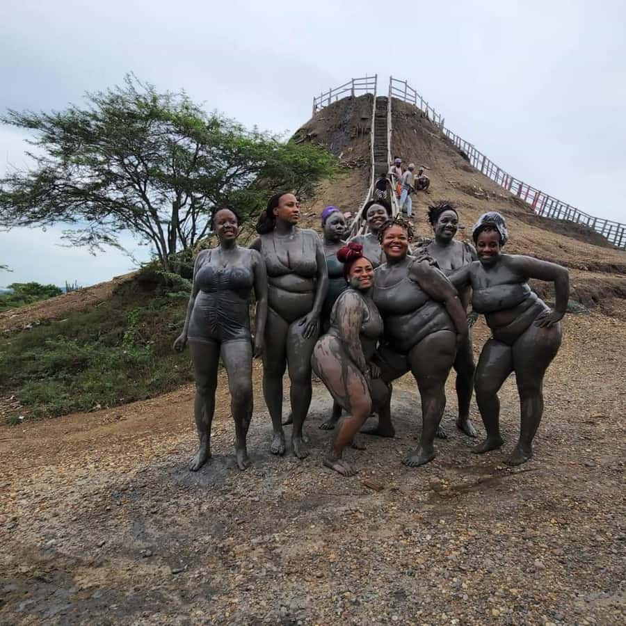 Cartagena: Mud Volcano Tour with Lunch, Pool, and Beach - Private beach club: pools, hammocks, chairs, and real downtime