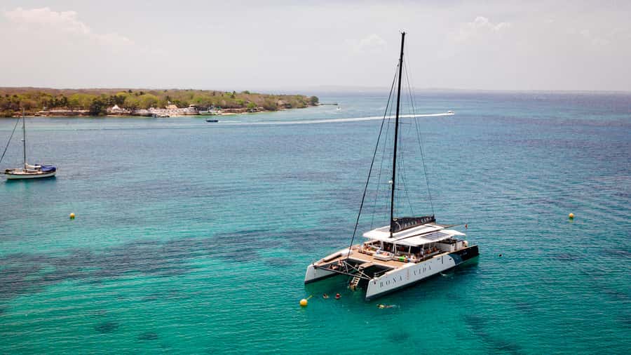 Cartagena: Rosario Islands Catamaran with Lunch and Snorkel - The Beach Moment: Inflatables and White-Sand Time, Boat-First