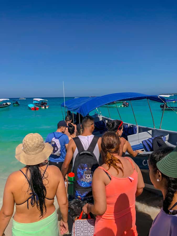 Cartagena: Rosario Islands, Playa Blanca, Baru - Playa Blanca, Barú: the beach block you actually came for