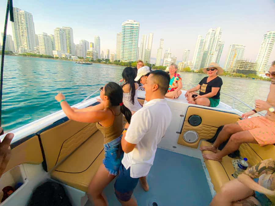 Cartagena: Sunset in boat in the bay with music and liquor - Price and Value: Is $24 Really a Deal?