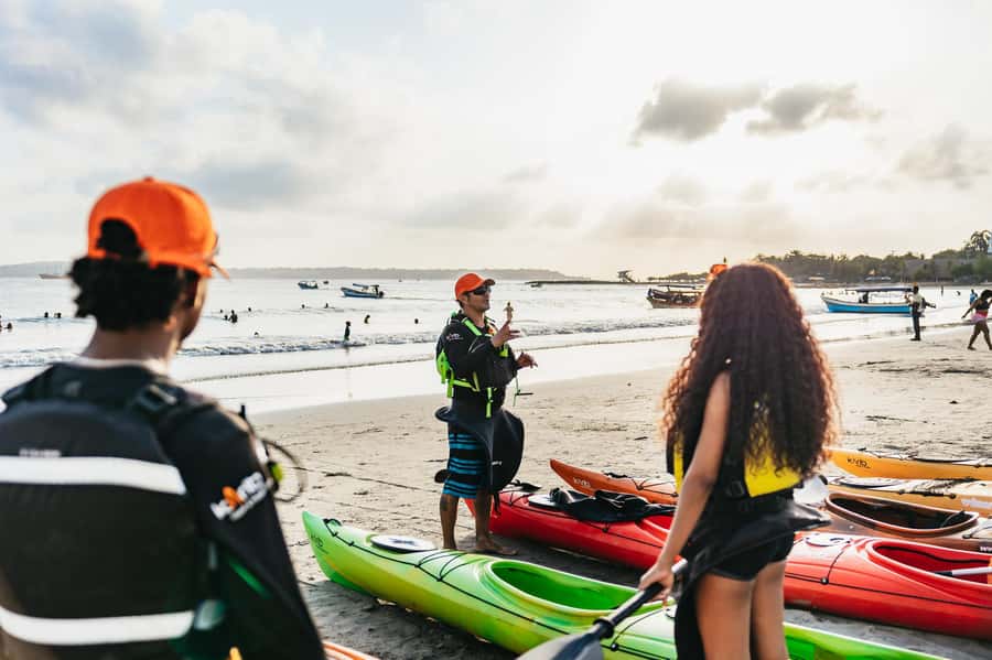 Cartagena: Sunset Sea Kayaking Tour - Starting at Karib Kayak, Getting Set Up the Right Way