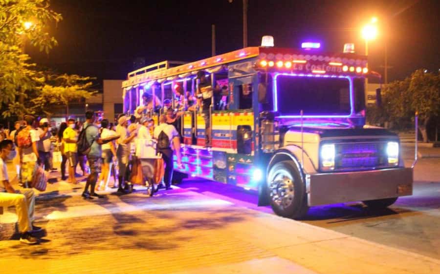 Chiva Rumbera: The party on wheels you should experience - Pickup and Finding Your Chiva in Bocagrande and Laguito