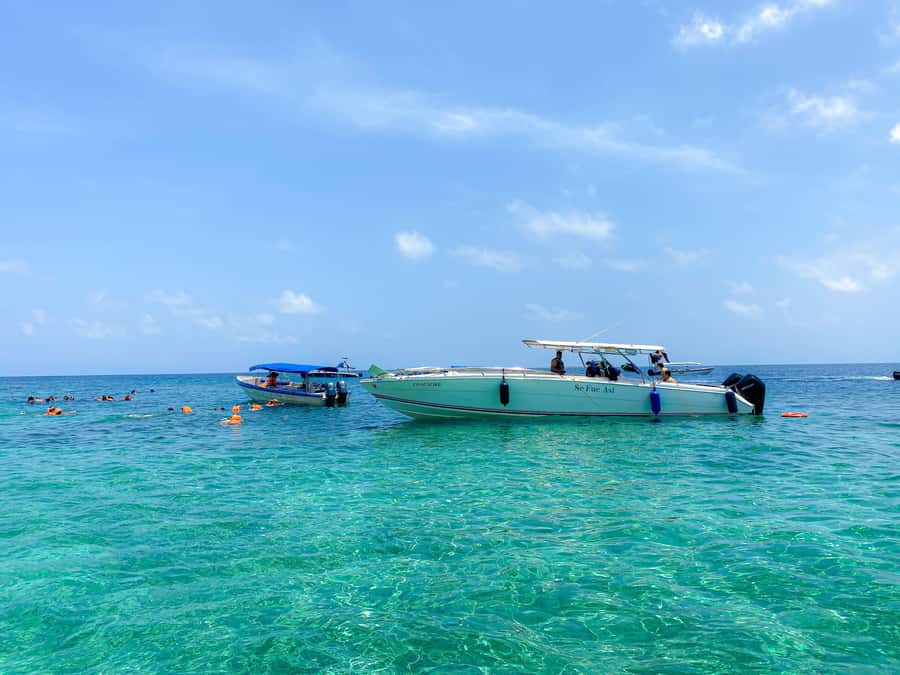 Cholon Forever Boat Party - The morning set sail: Rosario Islands panoramas and a swim stop