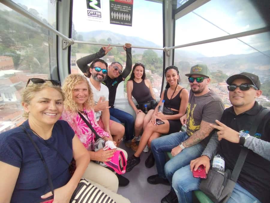 City Tour Medellin with a Chiva or a thematic van - Metro and Metrocable, the fastest way to get the big views