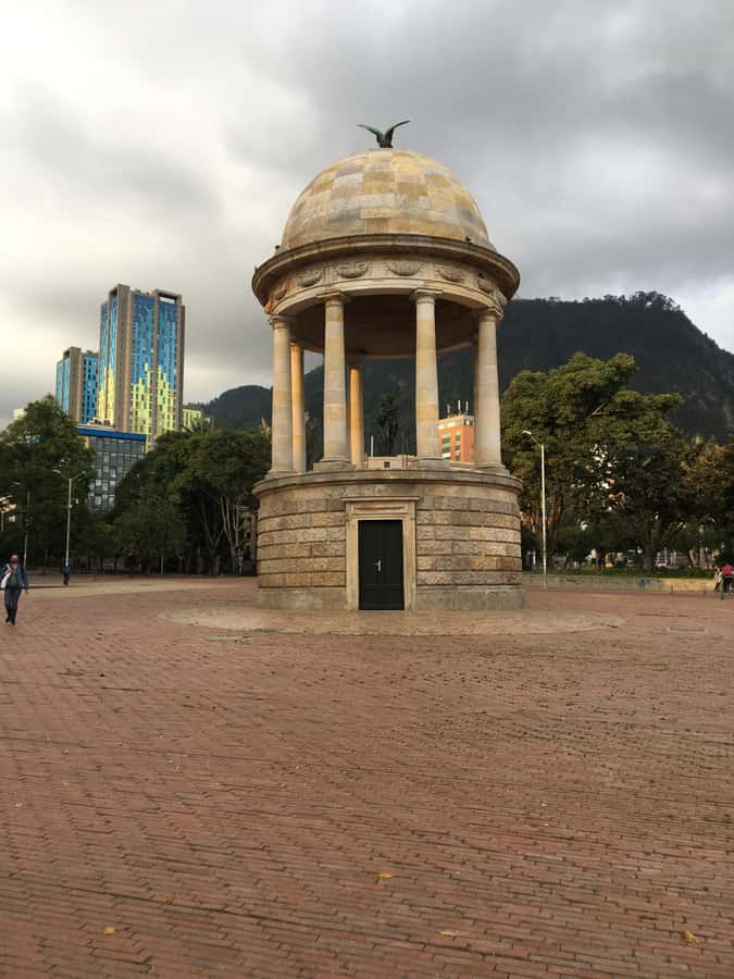 Complete Walking Tour in Bogota's Downtown - Chorro de Quevedo Plaza: the political shock, then the fun