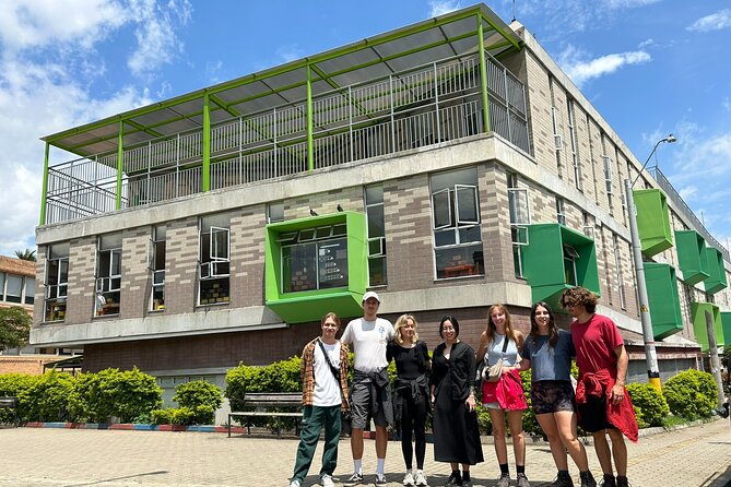 Comuna 4 Walking Tour Medellin - Stop 3: Centro de Salud Moravia El Bosque and the welfare reality