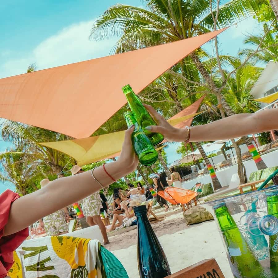 Eco-Luxury Beach Escape at Pink Mango, Tierra Bomba - Activities without pressure: tejo, darts, spikeball, and beach football