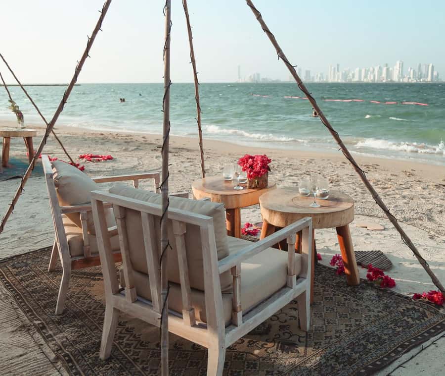 Fenix Beach Island Dinner - Getting to Fenix Beach from La Bodeguita at 7:00 pm