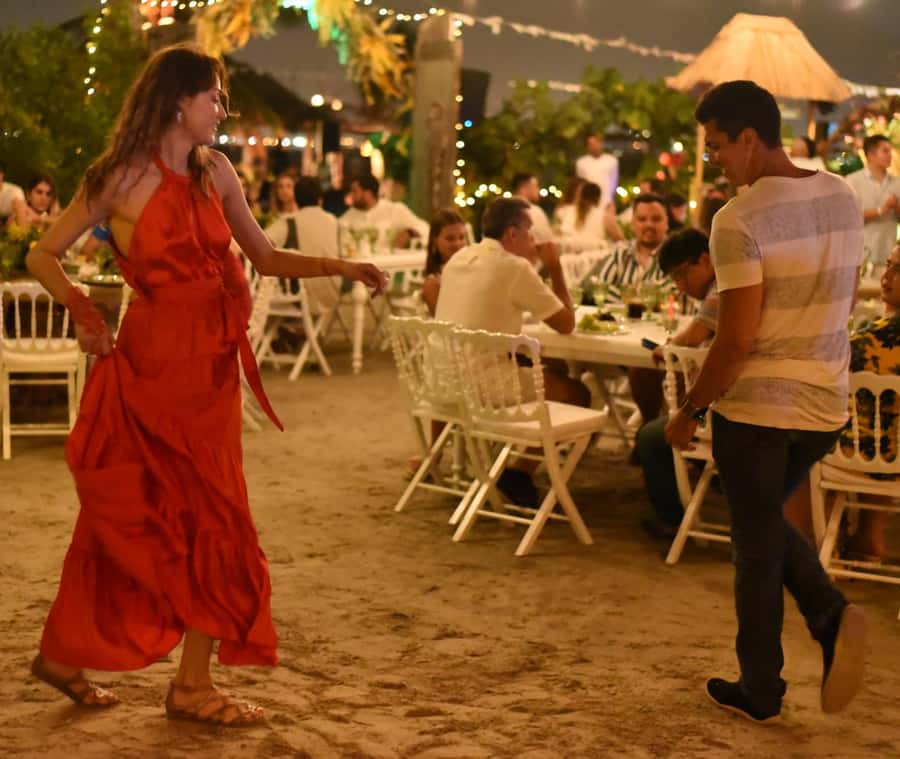 Fenix Beach Island Dinner - Beyond Dinner: Nests, Phoenix Wings Doors, Beach Swings, and Photo Stops