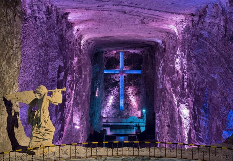 From bogota: Salt Cathedral tour a Cultural Heritage Tour - Going underground in a former salt mine at the Salt Cathedral