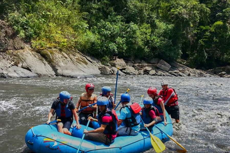 From Bogota: White Water Rafting Experience - The Black River starts with a long, scenic Bogotá-to-Cundinamarca drive
