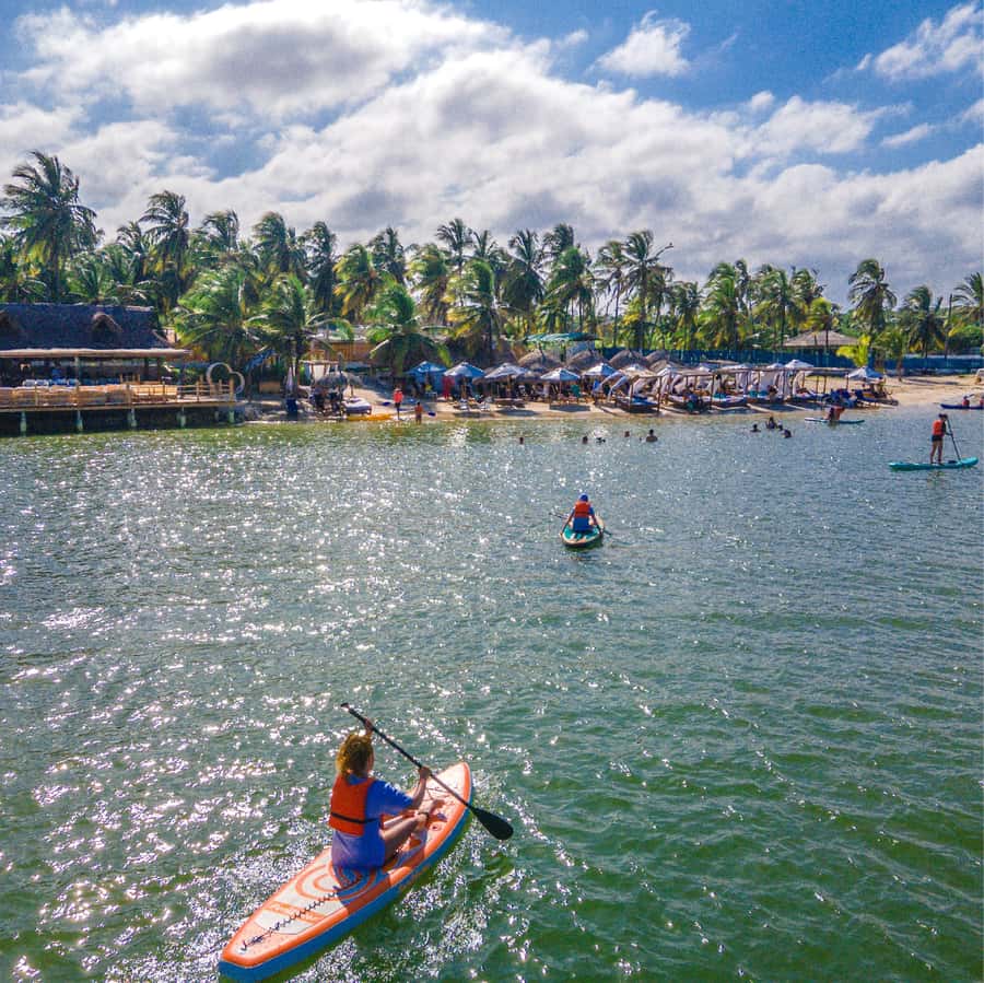 From Cartagena: Palmarito Beach With Buffet Lunch And Pool - From Bocagrande Hospital to Tierra Bomba, the speedboat start