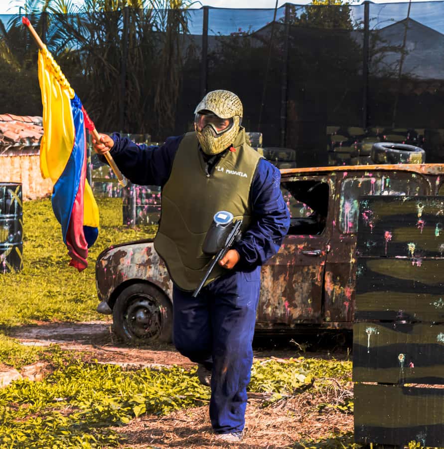 From Guatape: Pablo Escobar Mansion, Paintball & Boat Ride - The traditional village stop in Guatapé