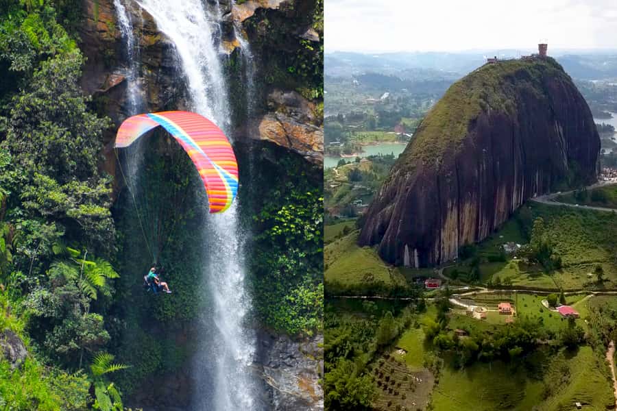 From Medellín: Paragliding Flight and Guatape Tour - Stone of Guatapé viewpoints: the view is the point, and ticket matters