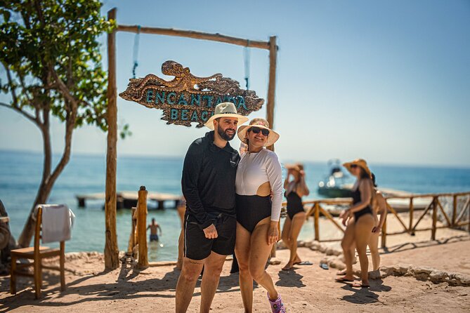Full Day by the islands of the Rosary Cartagena - Anaho Beach Club on Tierra Bomba: DJ Show, Pool Time, and Sunset Options