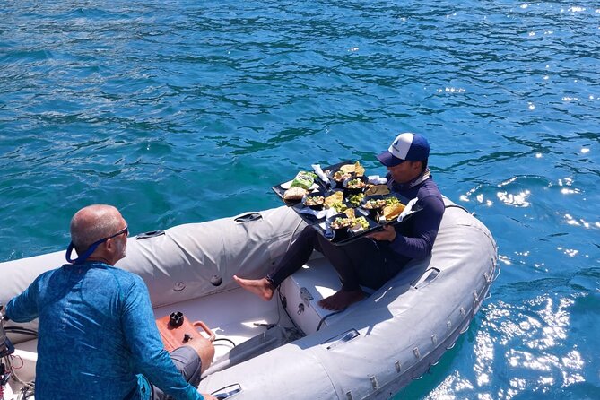 Full-Day Catamaran Tour through Tayrona - Lunch on a catamaran: fresh ceviche, real portion value