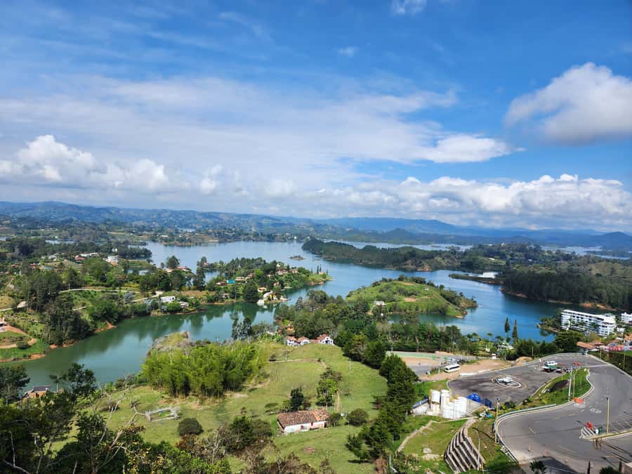 Guatape Coffee Villa including Rock Town & Waterfall - The Waterfall Stop Before You Hit the Coffee and the Rock