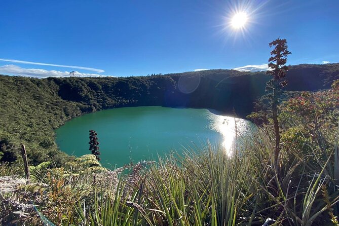 Guatavita Lake - Salt Cathedral - Laguna de Guatavita hike: 130 meters of stairs and three viewpoints