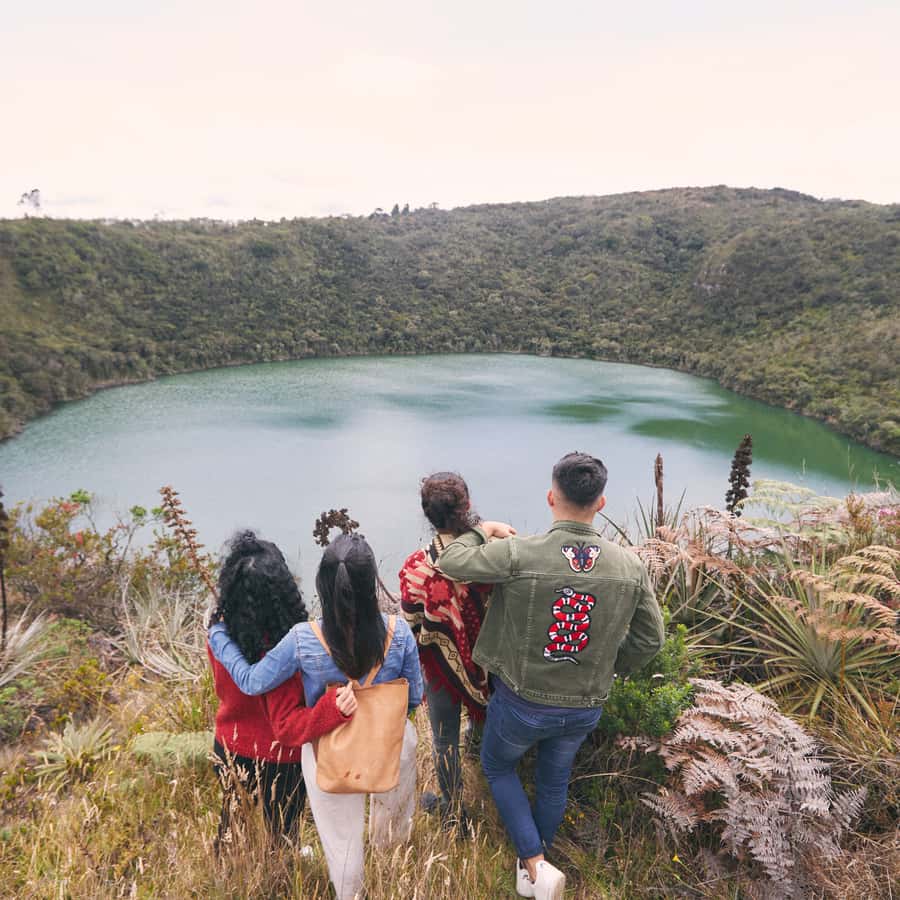 Guatavita Sacred Lake Tour & Casa Loca Shared Tour - The hike to the top: your best views, your best pace