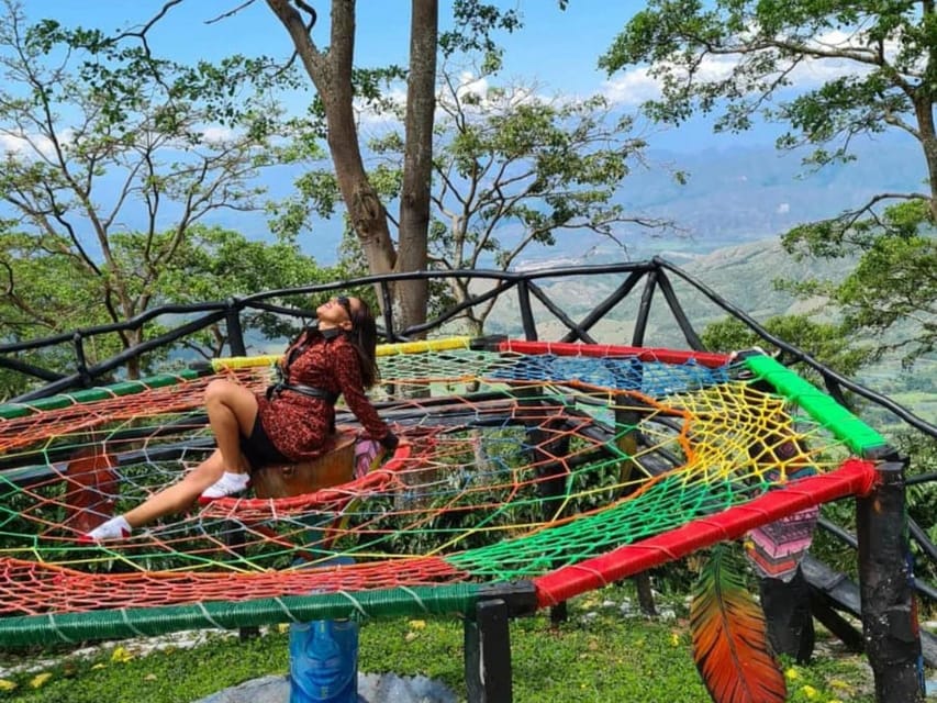 HUILA VIEWPOINTS MANO DEL GIGANTE - Optional thrills: rainbow slider and paragliding, plus what could go wrong