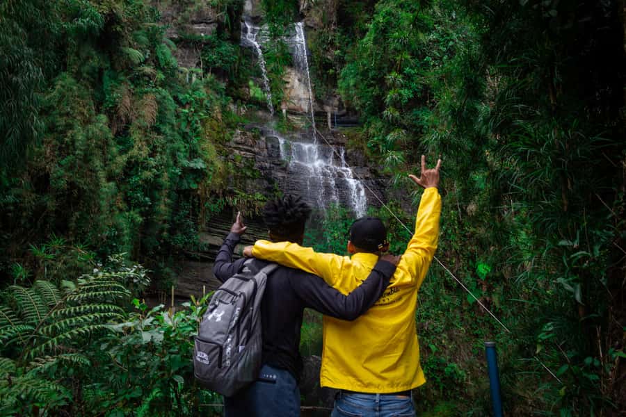 La Chorrera and Chiflon Waterfalls Private Hike Tour - Guadalupe Hill photo stop, then straight to the trail day