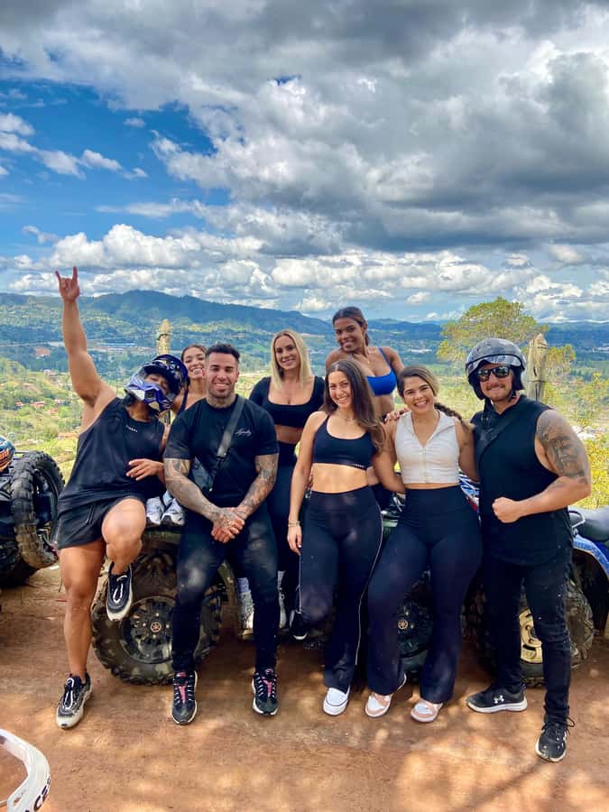 Medellin: ATV Tour 3 Mountains - The big ride: viewpoints, farms, and off-road trail time
