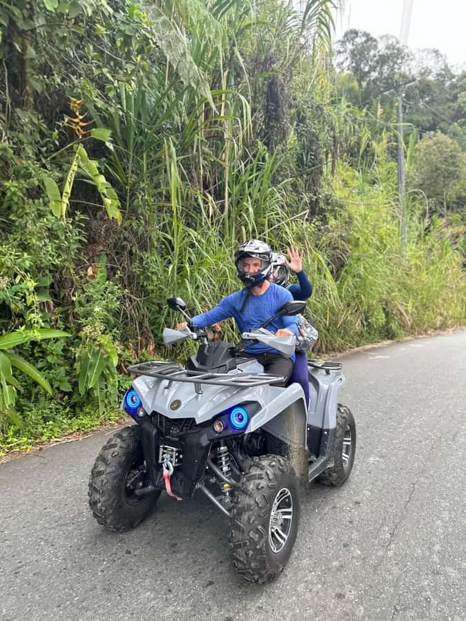 Medellin: Barbosa ATV Guided Tour with Waterfalls and Pools. - Waterfalls and natural pools: the swim break and what to expect physically