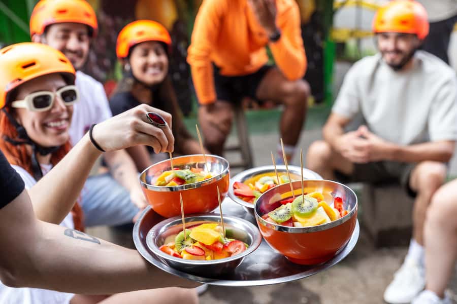 Medellín: E-bike and Foodie Tour - Conquistadores: local snacks that keep the momentum