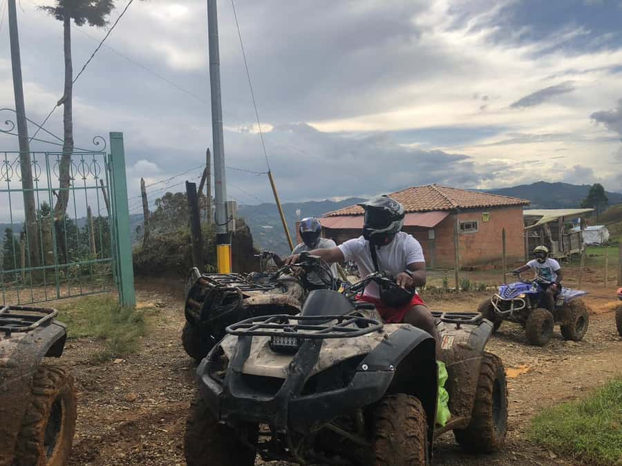 Medellin Off-Road Adventure Tour by Quad Bike - The off-road quad bike ride: dirt roads and valley views