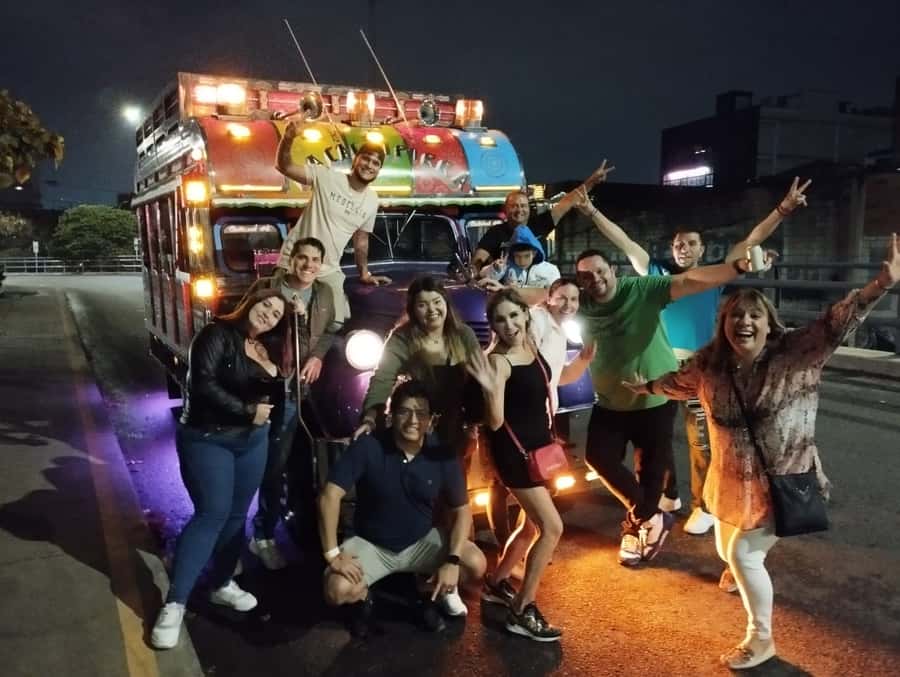 Medellin: Party Bus with DJ & Street Food Tastings - The exclusive restaurant finish, and how to use it