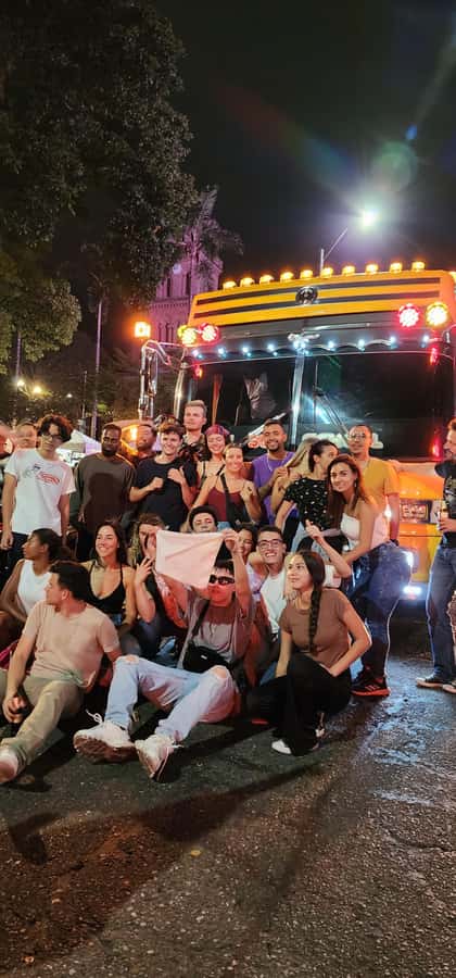 Medellin: Rumbero Party Bus with all the beer you can drink - Key moments at a glance