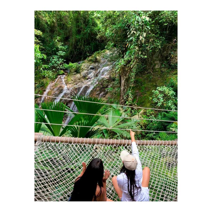 Minca, Marinka Waterfall & Hostel Sierra Minca - Marinka Waterfall: 30 meters, a swim, and a walk you will feel