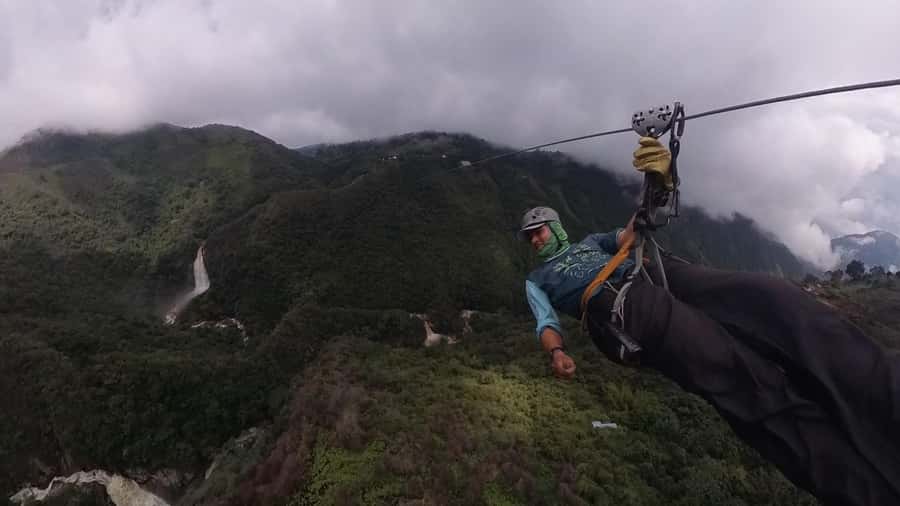 Natural Reserve: Highest Zipline, Climbing & Waterfalls - The zipline over 300 meters: the height that changes your breathing