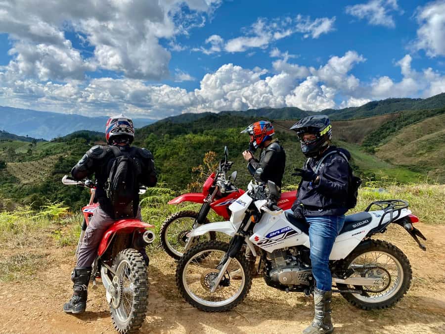Off-road motorcycle adventure through the Medellín mountains - 4 days that blend instruction, riding, and real safety culture