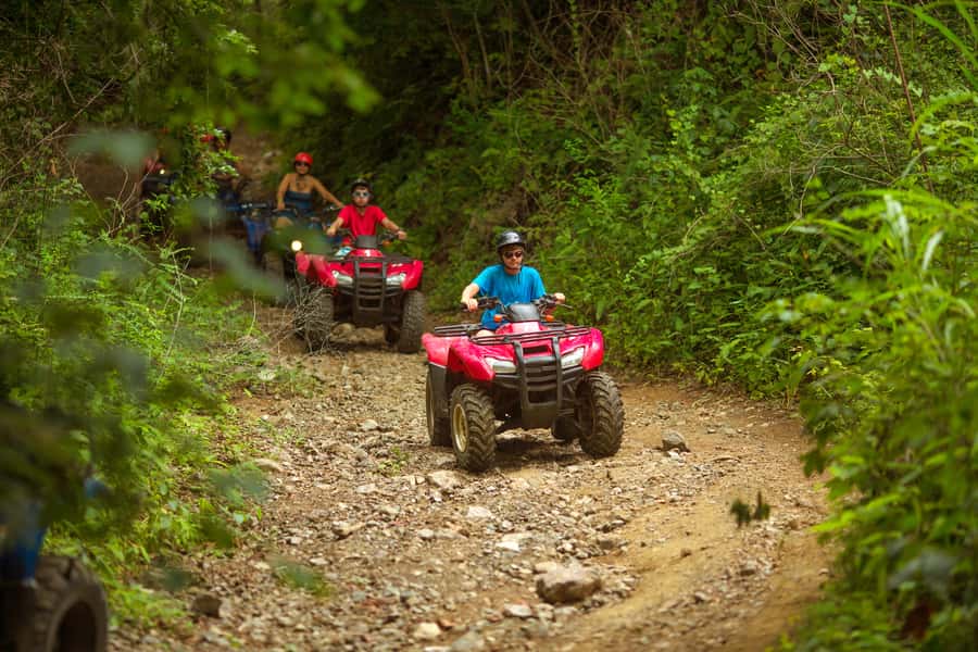 Palomino Quad Bike Tour - Entering La Guajira by quad bike, not by bus