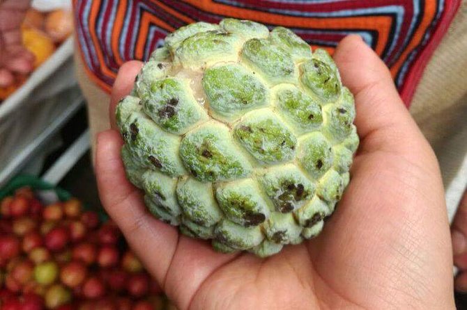 PALOQUEMAO MARKET FOOD TOUR. EXOTIC FRUIT. LOCAL SNACKS. /Min 2 pax - Breakfast-style tastings: cheese breads, milkshakes, fruits, and coffee