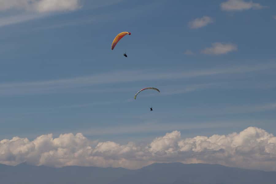 Paragliding Activity with Transfers from Bogota - La Cabaña Alpina dairy tasting before you fly