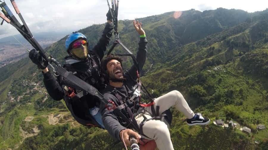Paragliding Medellin with Transportation and free Videos - What to bring, and the one document detail that matters